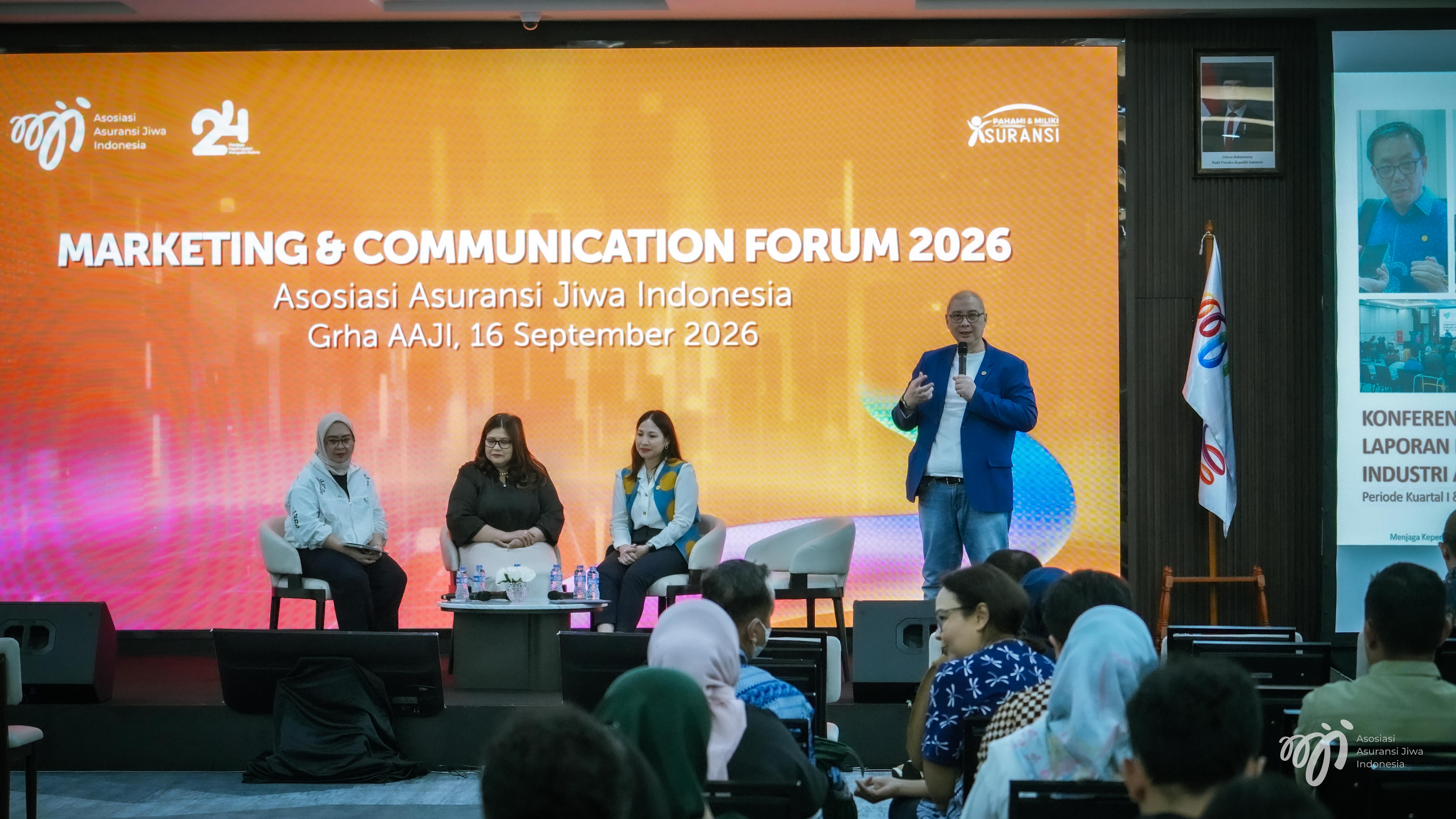 AAJI Gelar Markom Forum 2026, Dorong Perusahaan Anggota Terapkan POJK 6/2026 dan Komunikasi Berbasis BuktiBukanJanji untuk Jaga Kepercayaan Masyaraka