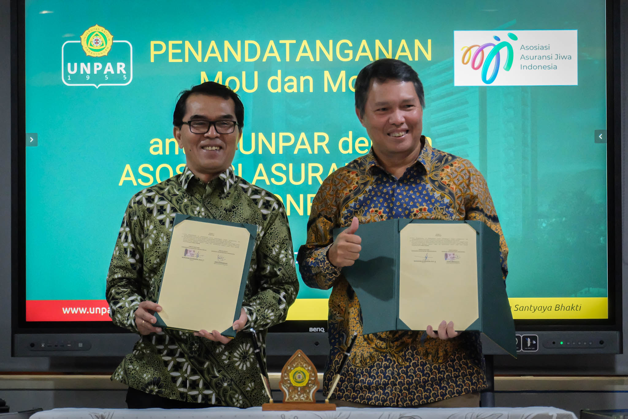 Asosiasi Asuransi Jiwa Indonesia Jalin Kerja Sama Dengan Universitas Katolik Parahyangan