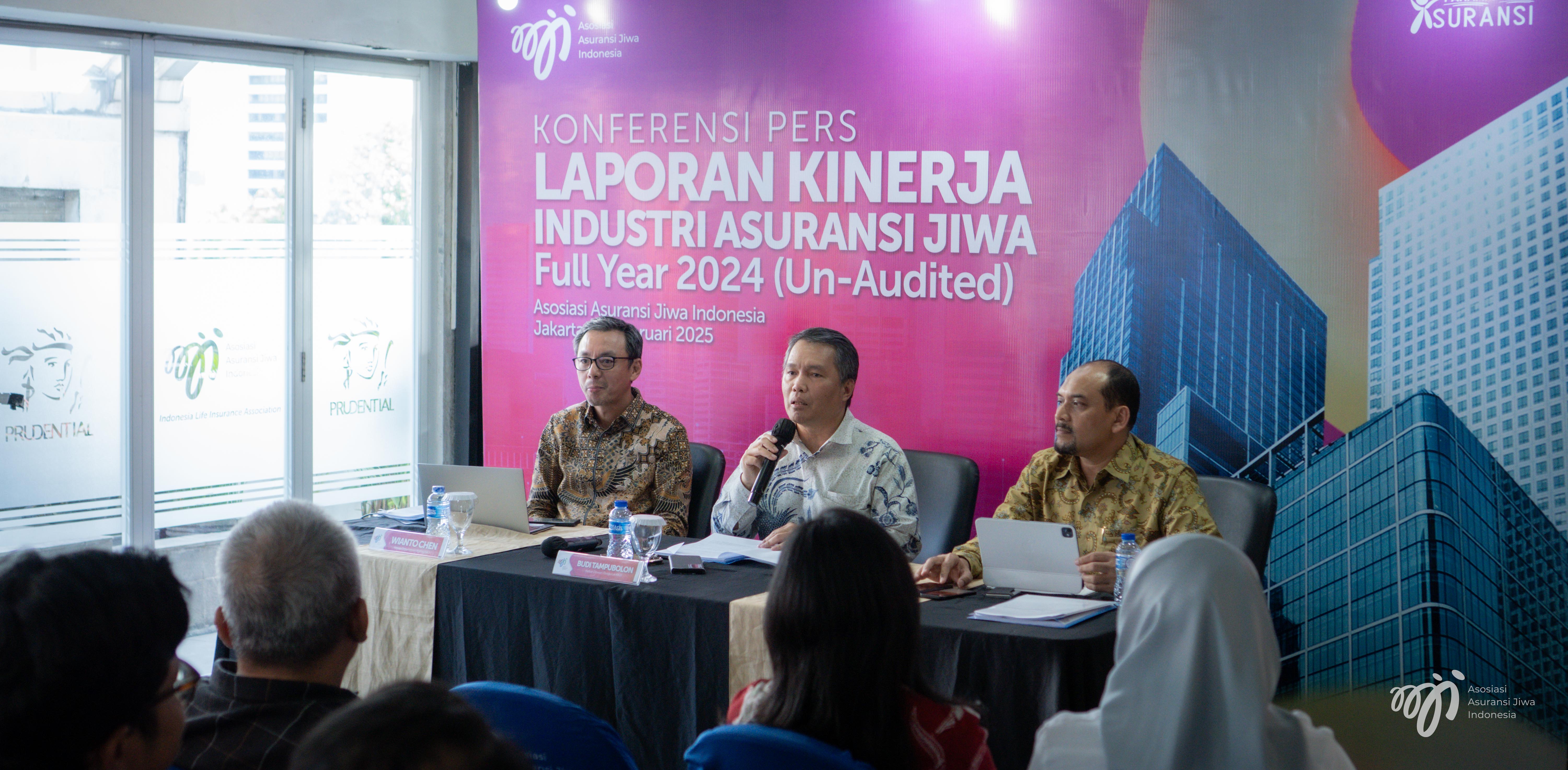 Press Conference Asuransi Jiwa Full Year 2024