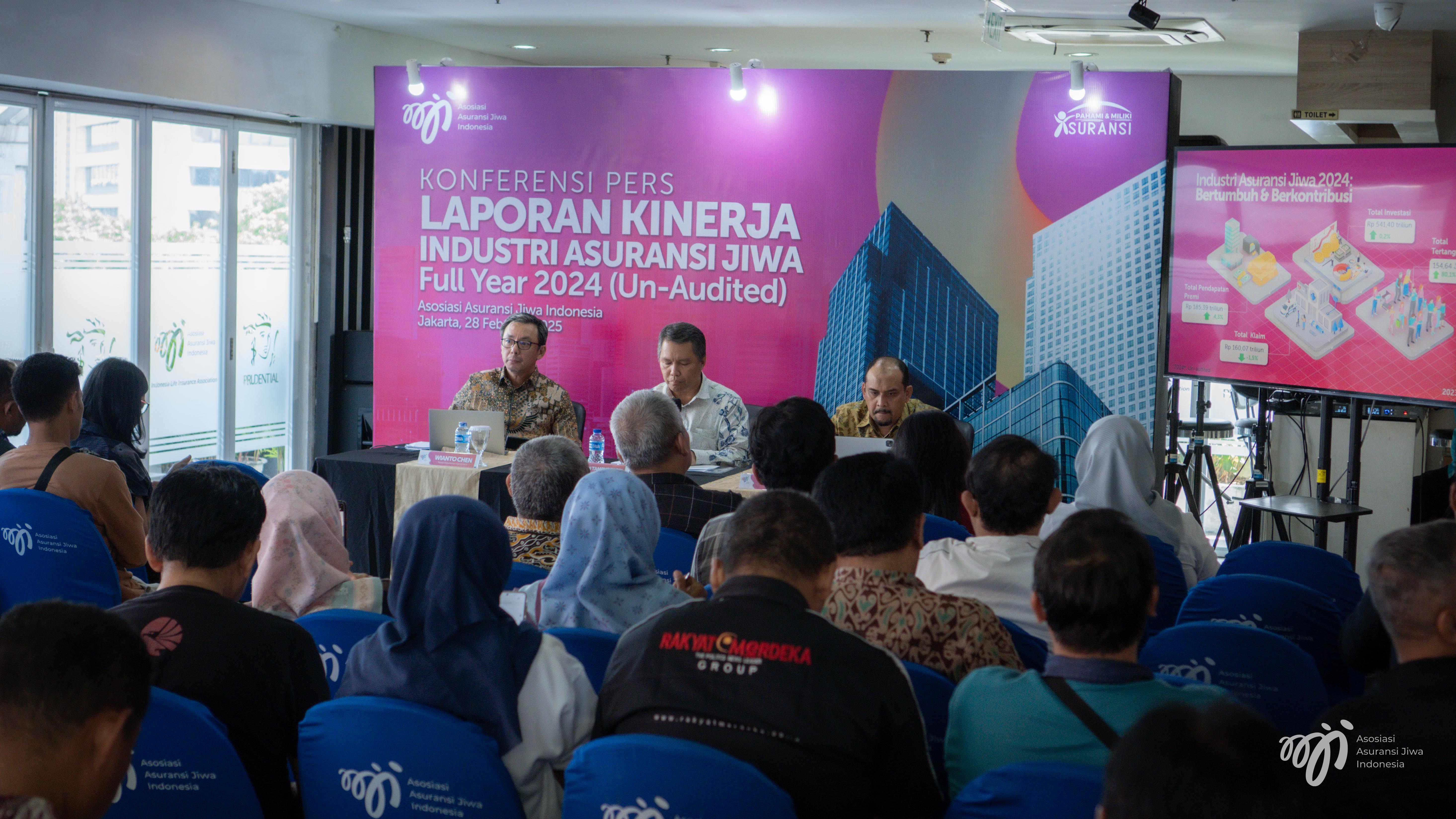 Press Conference Asuransi Jiwa Full Year 2024