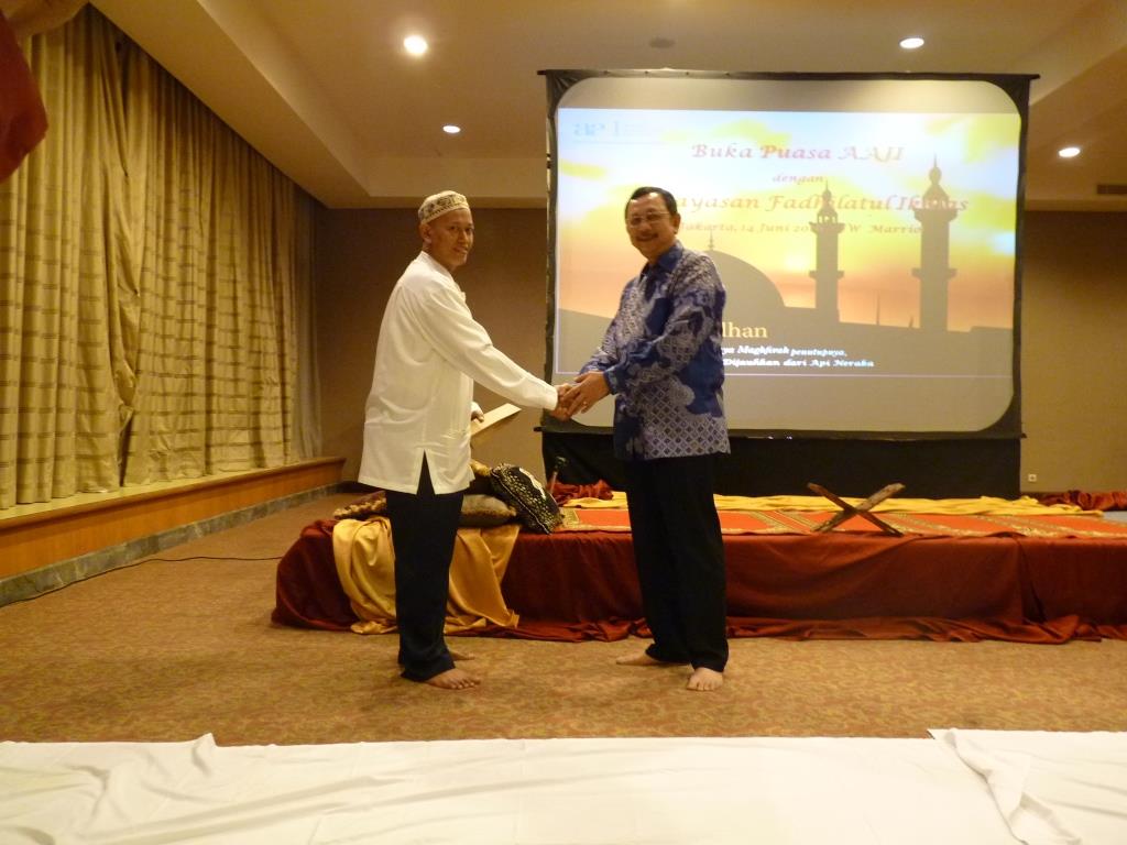 Buka Bersama AAJI dengan Yayasan Fadhilatul Ikhlas